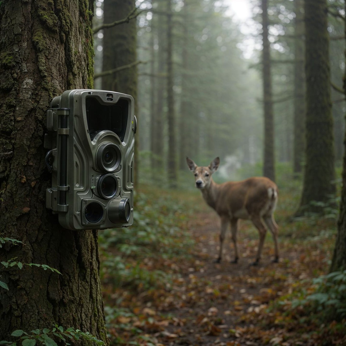 Caméra de chasse InfraWild 4K Dual Lens Vision Nocturne IP66